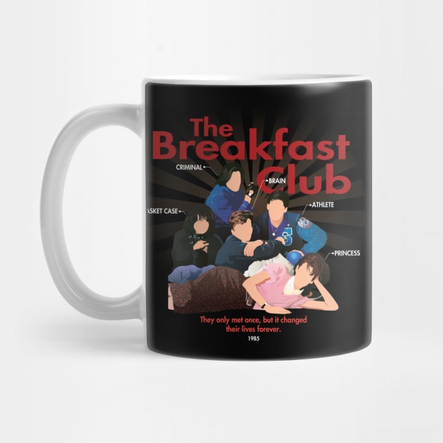 The breakfast club by nelkrshop